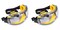 RADIANS SAFETY GLASSES GOGGLES DEWALT CONCEALER CLEAR DPG82-11 Pack of 2